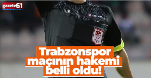Trabzonspor - Göztepe maçı hakemi belli oldu!