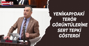 YENİKAPI’DAKİ TERÖR GÖRÜNTÜLERİNE SERT TEPKİ GÖSTERDİ