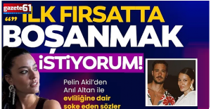 Pelin Akil’den Anıl Altan ile evliliğine dair şoke eden sözler!
