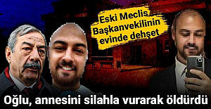 Eski TBMM Başkanvekili'nin eşi öldürüldü oğlu gözaltına alındı