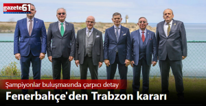 Fenerbahçe'den Trabzon'u şaşırtan karar