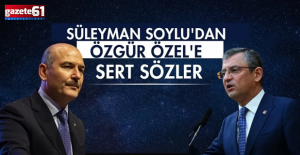 Özgür Özel'e ateş püsküren Süleyman Soylu'dan çok sert sözler!