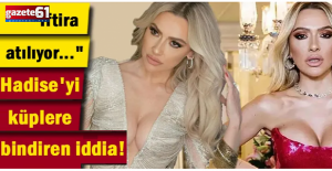 Hadise küplere bindi! 'Karalama kampanyalarıyla iftira atılıyor'