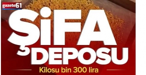 Şifa deposu! Kilogramı 1.300 lira