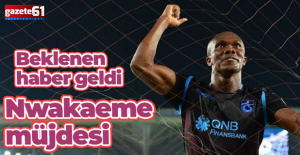 Trabzonspor'da gözler Nwakaeme'de