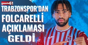 Trabzonspor'dan Tim Jabol Folcarelli açıklaması geldi