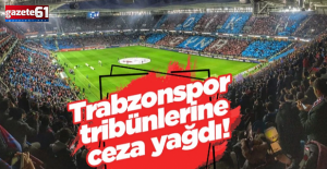 Trabzonspor’a tribün kapatma cezası!