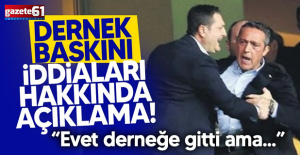 Ali Koç İmza Toplayan Derneği Bastı Mı?