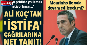 Başkan Koç, istifa ve kongre çağrıları sonrası sessizliğini bozuyor