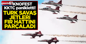 Türk savaş jetleri FIR hattını parçaladı