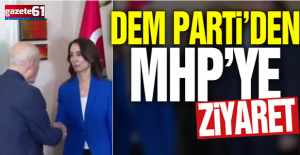 DEM Parti Heyeti'nden MHP'ye ziyaret