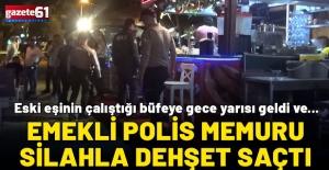 Emekli polis eski öldürdü, sonra kendini vurdu