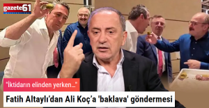 Fatih Altaylı’dan Ali Koç’a 'baklava' göndermesi: "İktidarın elinden yerken…"