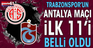 İŞTE MAÇIN 11'LERİ