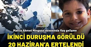 Minguzzi davası 20 Hazirana'a ertelendi