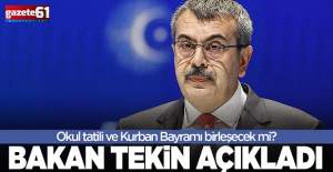 Okul tatili ile Kurban Bayramı birleşecek mi?