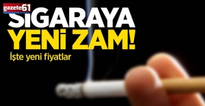 Tiryakilere kötü haber, Sigaraya zam geldi!