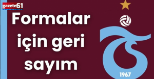 Trabzonspor'da yeni formaların tanıtımı için geri sayım başladı