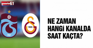 Trabzonspor - Galatasaray kupa finali ne zaman, saat kaçta, hangi kanalda?
