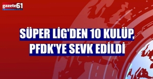 Trabzonspor PFDK'ye sevk edildi!