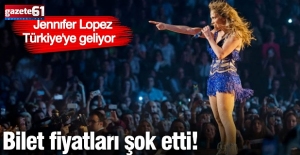 Ünlü şarkıcı Jennifer Lopez, Türkiye'de iki konser verecek!