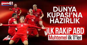 A Milli Takım, ABD karşısında: İşte Montella'nın 11'i!