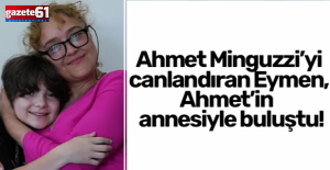Ahmet Minguzzi’yi canlandıran Eymen,  Ahmet’in annesiyle buluştu!