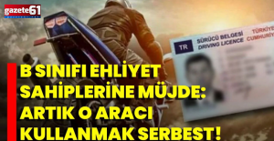 B ehliyeti olanlara müjde! Artık yeni dönem başlıyor