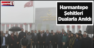 Harmantepe Şehitleri Dualarla Anıldı