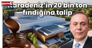 Karadeniz'in 20 bin ton fındığına talip!