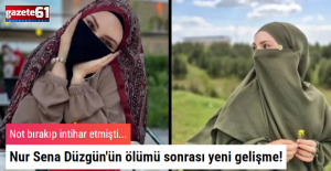Nur Sena Düzgün'ün ölümü sonrası yeni gelişme!