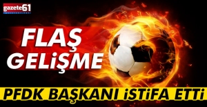 PFDK başkanı istifa etti!