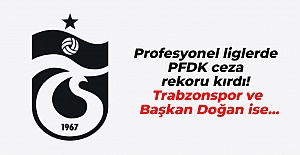 Profesyonel liglerde PFDK ceza rekoru kırdı!