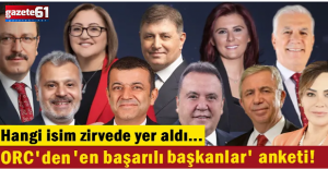 ORC'den 'en başarılı başkanlar' anketi! Hangi isim zirvede yer aldı?