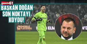 Trabzonspor'da Başkan Ertuğrul Doğan'dan Uğurcan Çakır açıklaması!