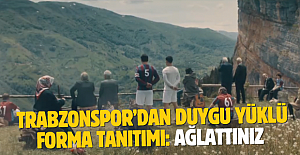 Trabzonspor’dan duygu yüklü forma tanıtımı: 'Ağlattınız'