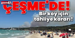 Alevler bu kez Çeşme'de! Yazlıkların olduğu alanda alarm!