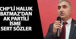 Batmaz'dan Hisoğlu'na sert yanıt