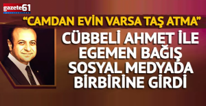 Cübbeli Ahmet ile Egemen Bağış sosyal medyada birbirine girdi!