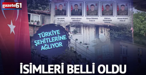 TÜRKİYE ŞEHİTLERİNE AĞLIYOR!