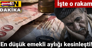 En düşük emekli aylığı kesinleşti!