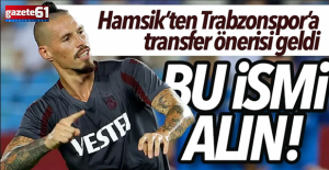 Hamsik, Trabzonspor'a rapor sundu...