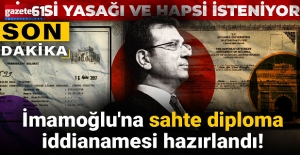 İmamoğlu'na diploma sahteciliğinden siyasi yasak ve hapis istendi!