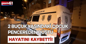Kahreden olay! Bebek pencereden düştü