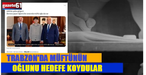 Müftünün oğlu hedefte...
