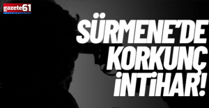 Sürmene’de silahla hayatına son verdi!