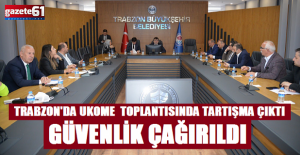 Trabzon'da UKOME kavgası... Güvenlik çağırıldı  