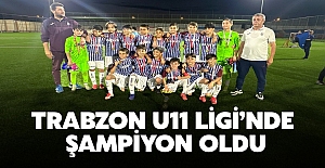 Trabzon U11 Ligi’nde şampiyon oldu