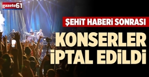 Trabzon’daki konser iptal edildi!