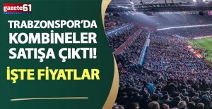 Trabzonspor'da kombineler satışa çıktı
